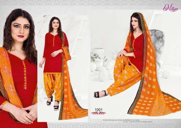 Nitya 1 Cotton Designer Printed Dress Materials